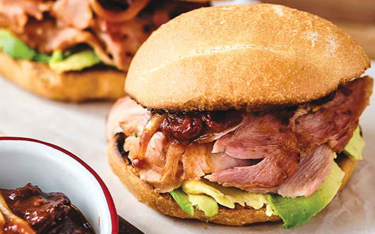 Pan con Pavo