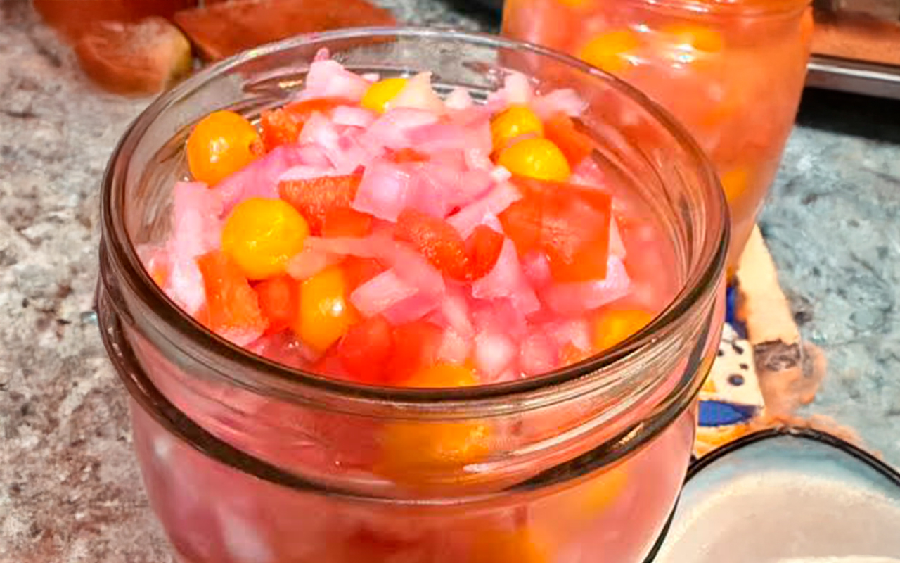Salsa de ají charapita