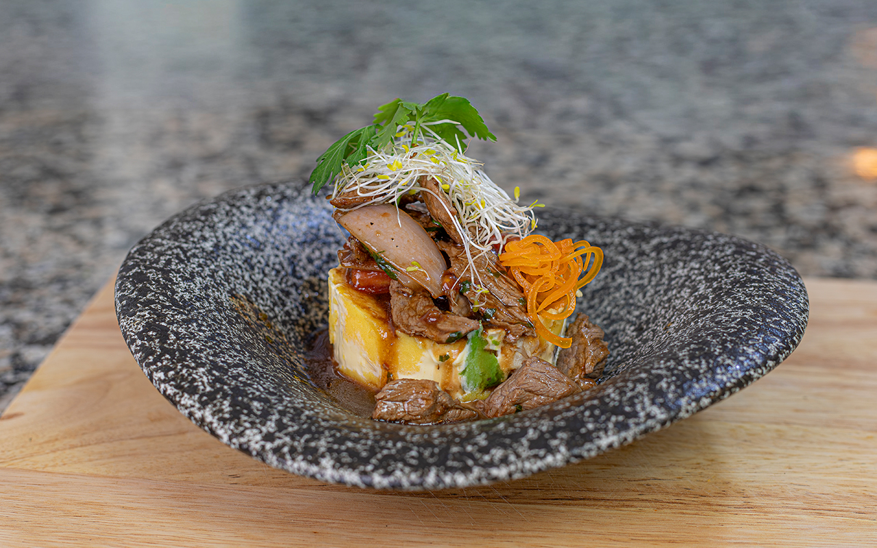Causa de Lomo Saltado