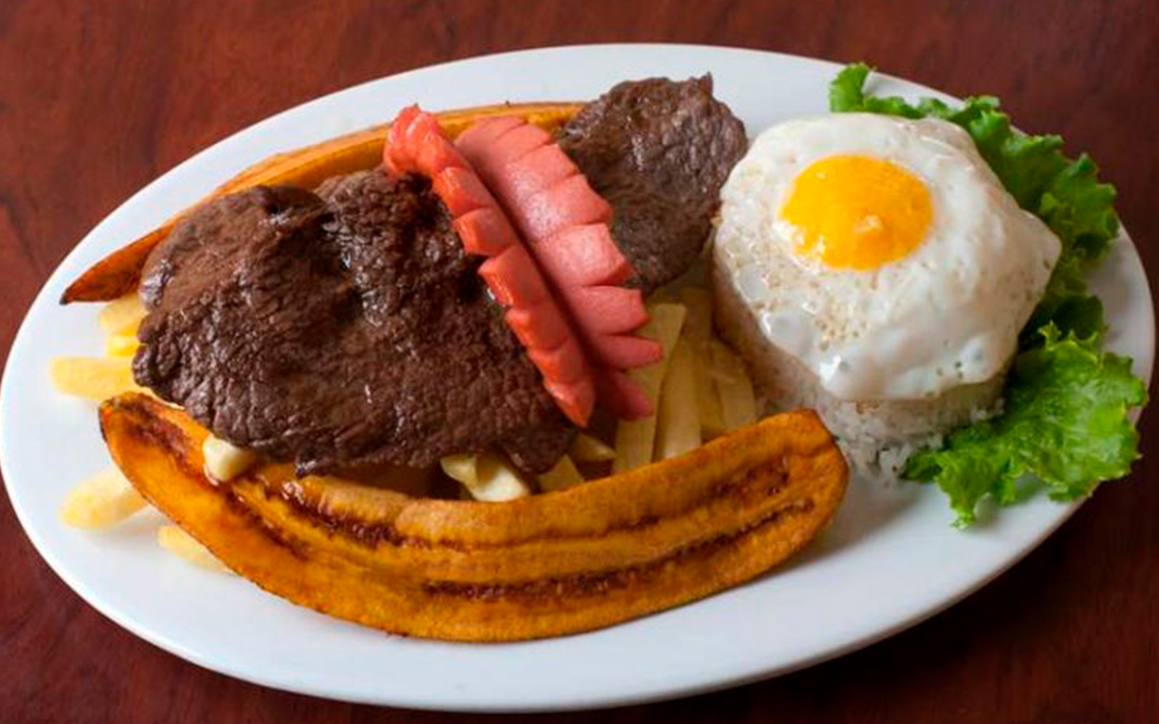 Bistec a lo Pobre