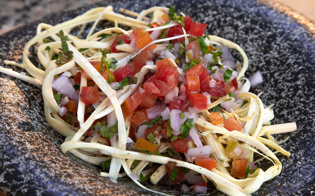 Ensalada de chonta