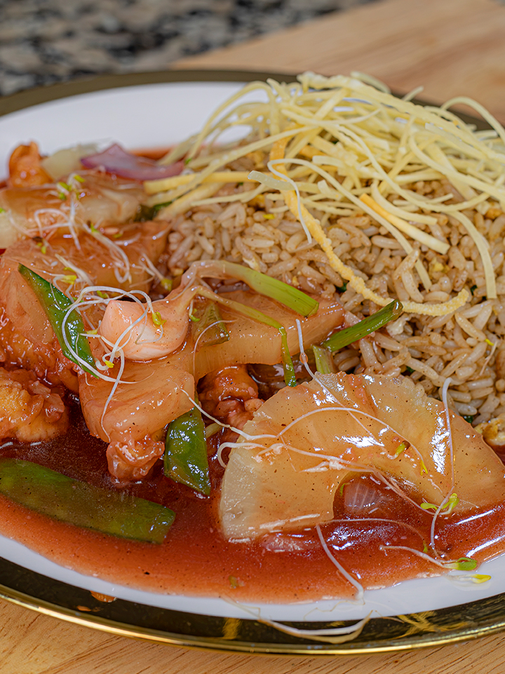 Pollo con Piña