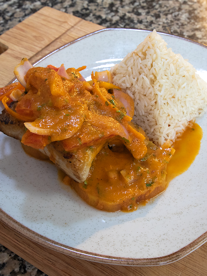 Pescado a la Chorrillana