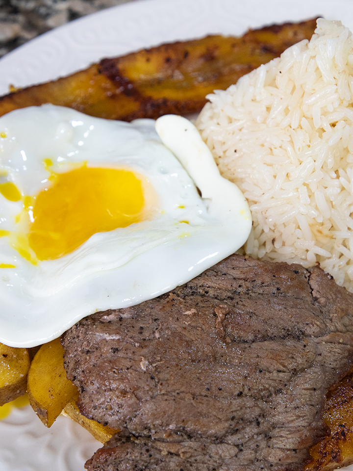 Bistec a lo Pobre