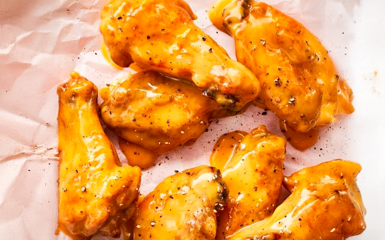 Alitas en Salsa Honey Mustard