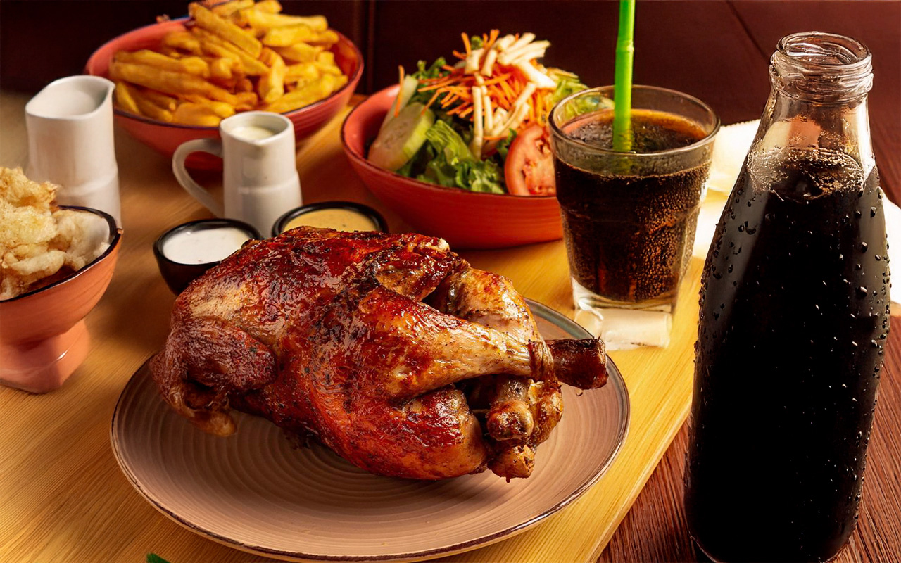 Pollo con clásico aderezo seco