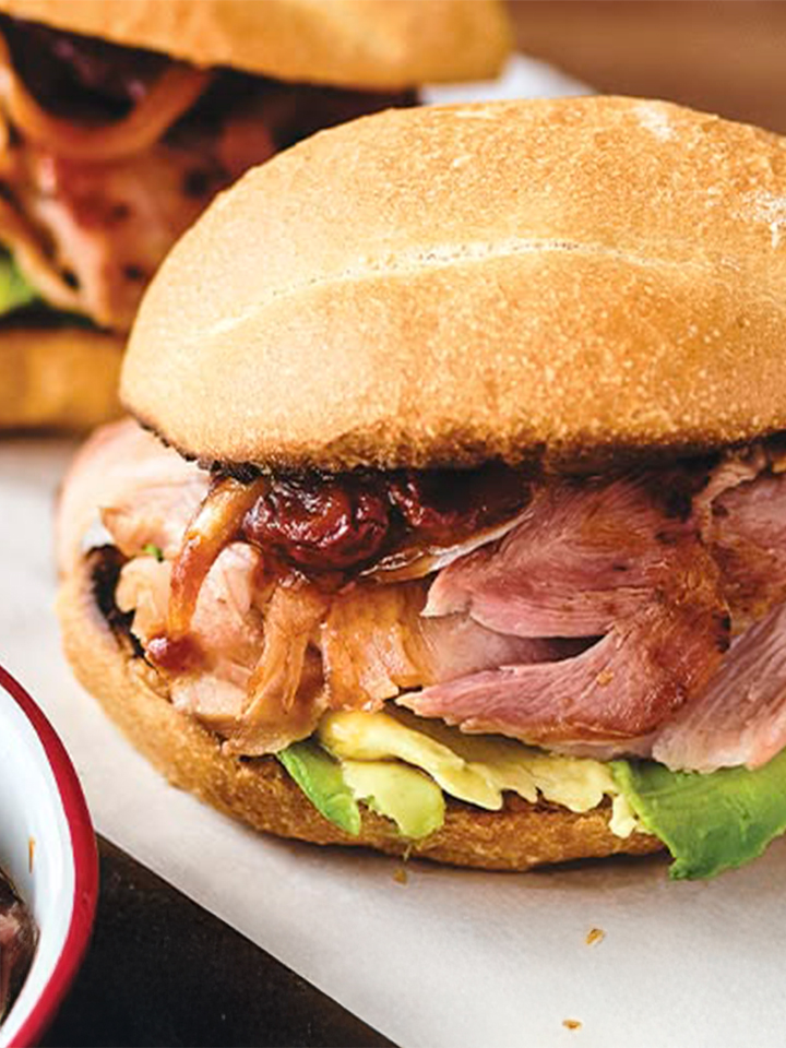 Pan con Pavo