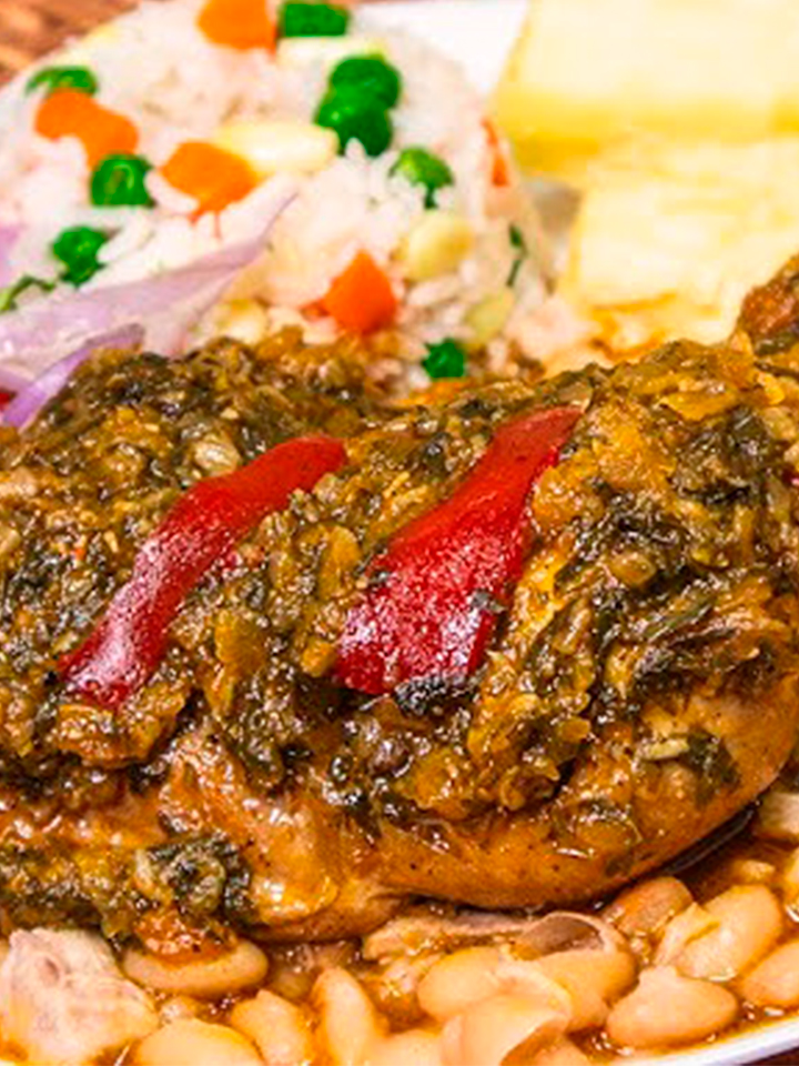 Pollo con aderezo norteño