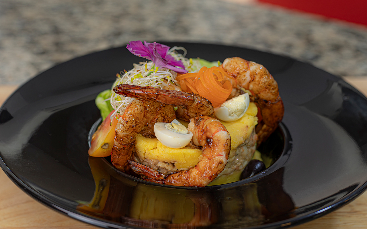 Causa de Langostinos