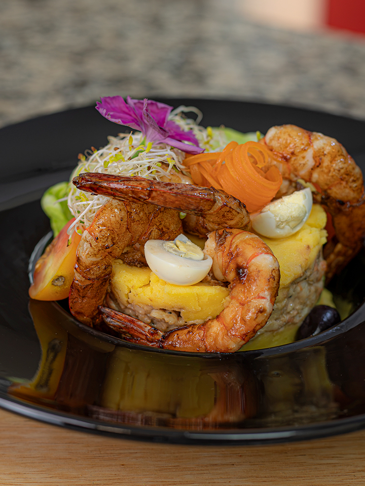 Causa de Langostinos