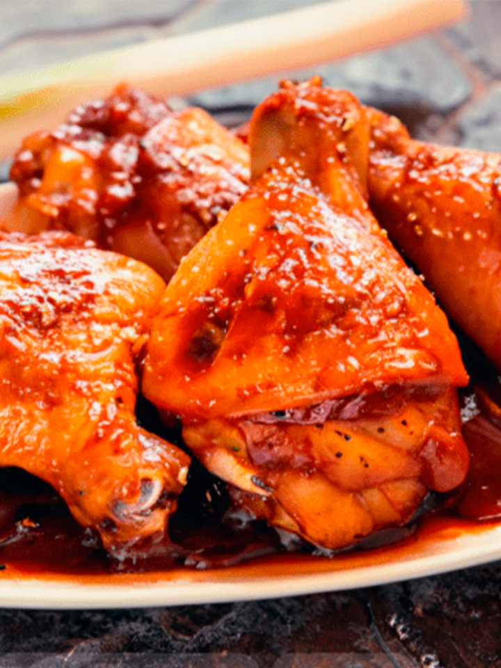 Pollo con aderezo ahumado BBQ