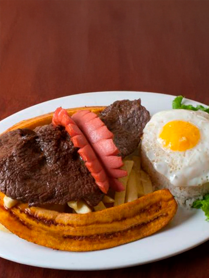 Bistec a lo Pobre