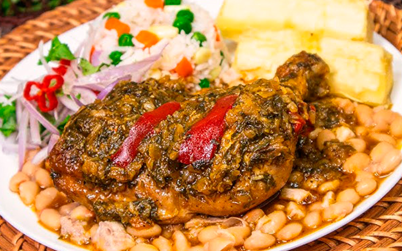 Pollo con aderezo norteño